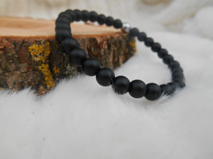 Bracelet Onyx Mat