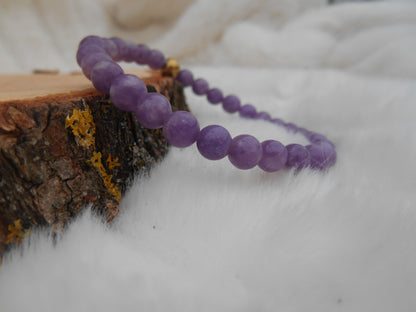 Bracelet Lépidolite