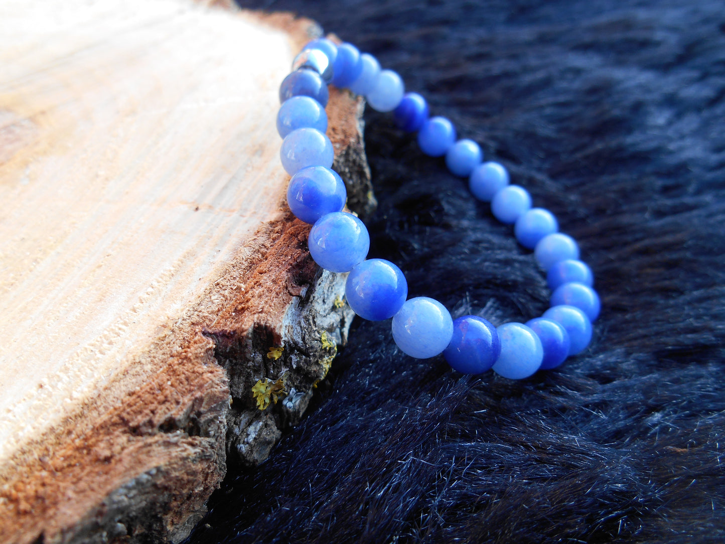 Bracelet Aventurine bleue