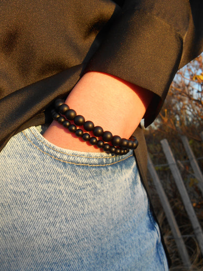 Bracelet Onyx Mat