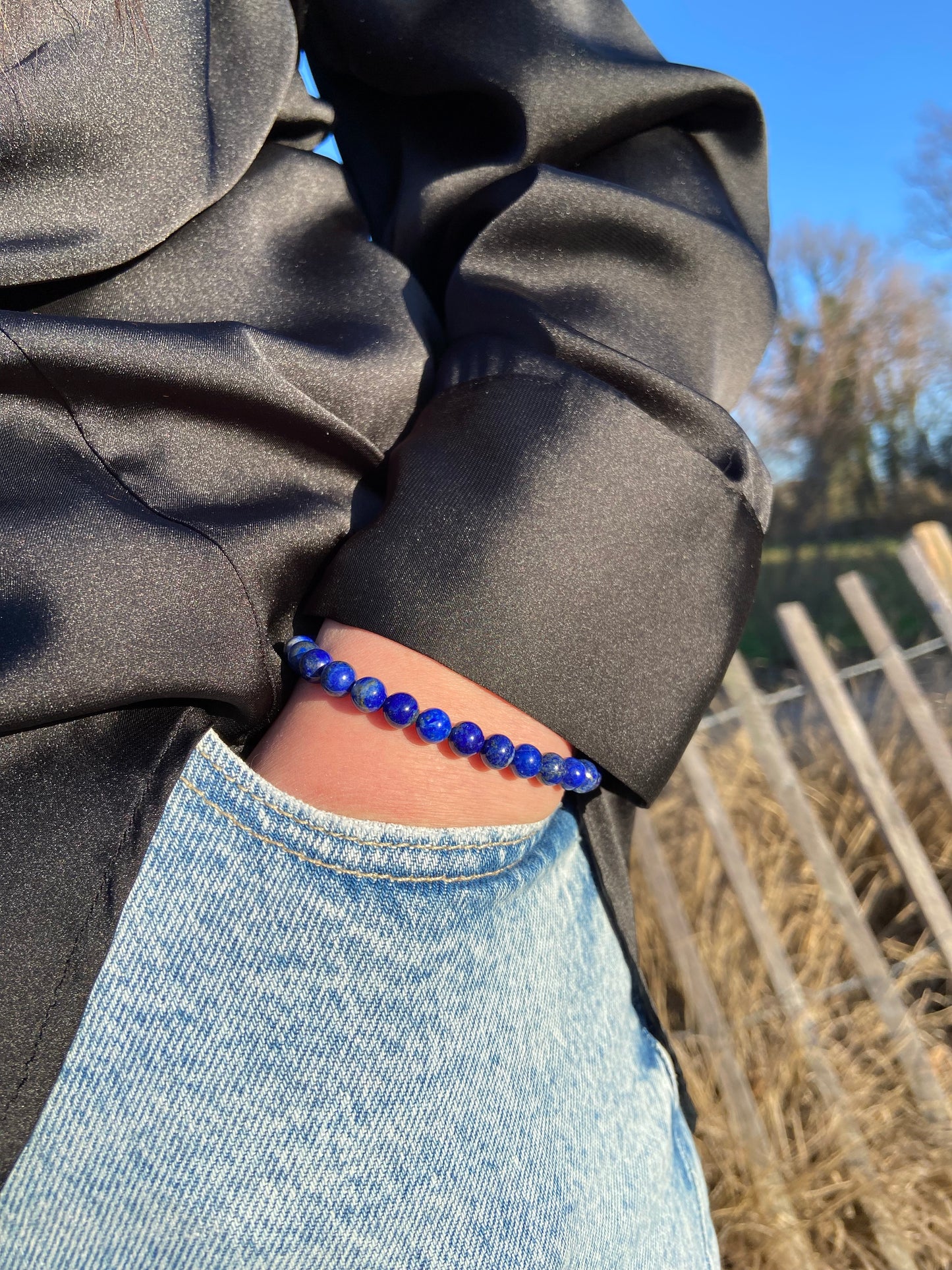 Bracelet Lapis-lazuli